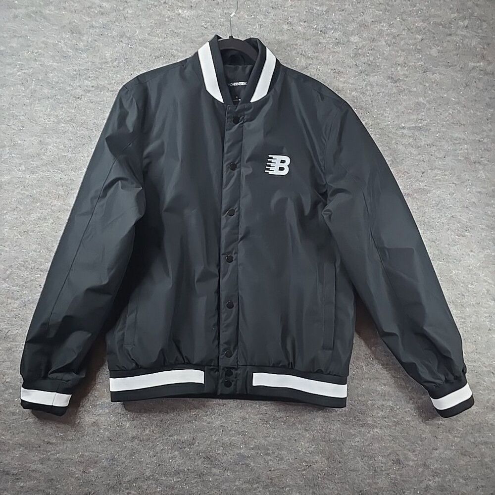 Sport-Tek JST58 Mens Long Sleeves Insulated Varsity Jacket Size M W/ Logo
